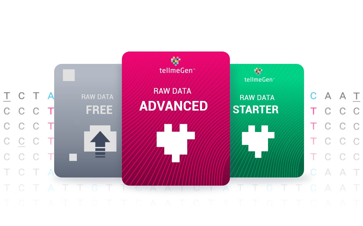 7 ventajas de subir tu Raw Data a tellmeGen